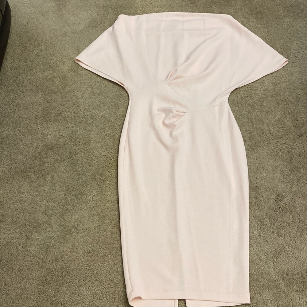 ASOS pink midi